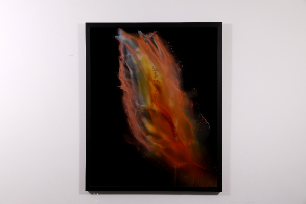 Lava Fall by Ana Ortiz, original painting