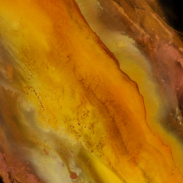 Solar Flare by Ana Ortiz, original painting, detail