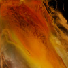 Solar Flare by Ana Ortiz, original painting, detail