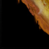 Solar Flare by Ana Ortiz, original painting, detail