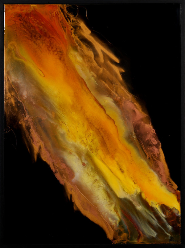 Solar Flare by Ana Ortiz, original painting