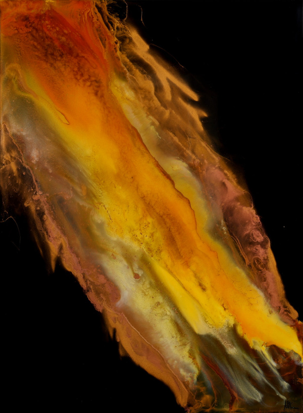 Solar Flare by Ana Ortiz, original painting