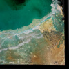 Praia De Lagos by Ana Ortiz, original painting, detail
