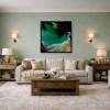 Praia De Lagos by Ana Ortiz, original painting, in room