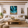 Grandes Playas Fuerteventura by Ana Ortiz, original painting, in room