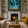 Grandes Playas Fuerteventura by Ana Ortiz, original painting, in room