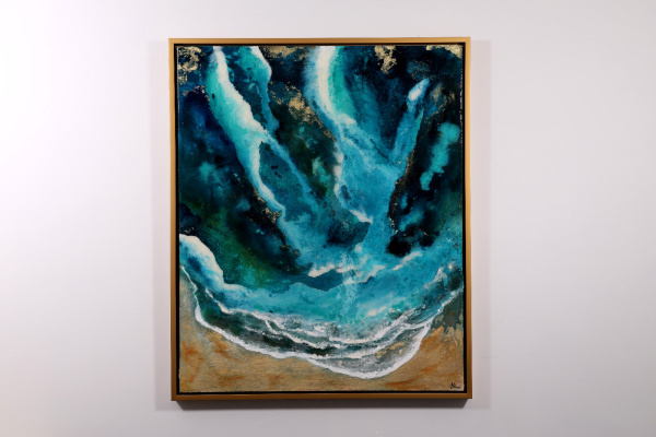 Grandes Playas Fuerteventura by Ana Ortiz, original painting