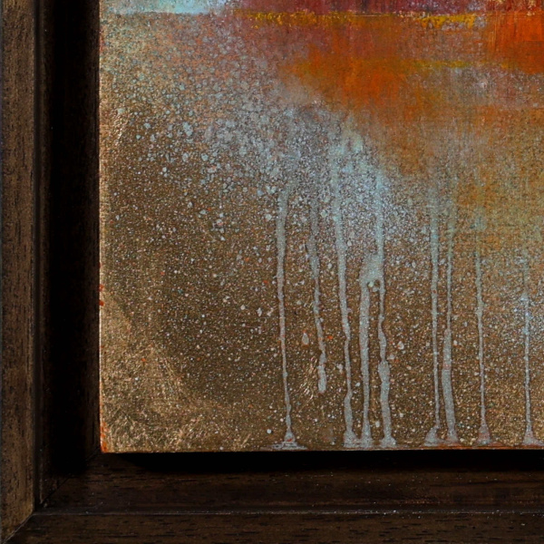 Another Day IV by Hiroko Lewis, original painting, detail