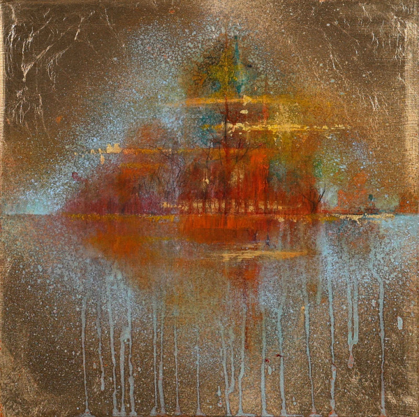 Another Day IV by Hiroko Lewis, original painting