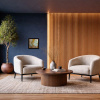 Lucent by Hiroko Lewis, original painting, in room