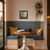 Lucent by Hiroko Lewis, original painting, in room