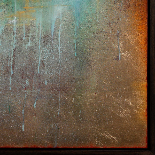 Anuradhapura III by Hiroko Lewis, original painting, detail