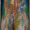 Night Wisteria VI by Hiroko Lewis, original painting