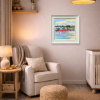 Awaiting the Tide, Walberswick by John Lawrence, original painting, in room
