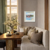 Awaiting the Tide, Walberswick by John Lawrence, original painting, in room