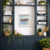 Awaiting the Tide, Walberswick by John Lawrence, original painting, in room