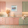 Awaiting the Tide, Walberswick by John Lawrence, original painting, in room