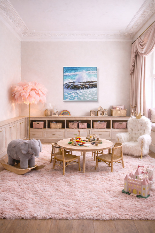 For The Love Of The Sea by Antonio Garcia Soler (Joan Puerto), original painting, in room