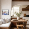 Another Super Day by Carla Bosch, original painting, in room