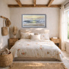 Pastel Sunrise by Antonio Garcia Soler (Joan Puerto), original painting, in room