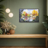 Pump House, Battersea Park by Carla Bosch, original painting, in room
