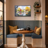 Pump House, Battersea Park by Carla Bosch, original painting, in room