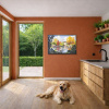 Pump House, Battersea Park by Carla Bosch, original painting, in room