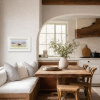 Bajamar en Cantabria by Helios Gisbert, original painting, in room