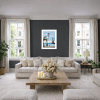 Balloon Cottages II by Gary Walton, limited edition print, in room