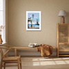Balloon Cottages II by Gary Walton, limited edition print, in room