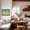 Copse (Original) by Hiroko Lewis, original painting, in room