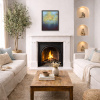 The Last Light (Original) by Hiroko Lewis, original painting, in room