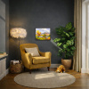 Mountain Harmony by Carla Bosch, original painting, in room