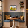 Mountain Harmony by Carla Bosch, original painting, in room