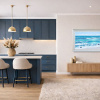 Rolling Tides by Antonio Garcia Soler (Joan Puerto), original painting, in room
