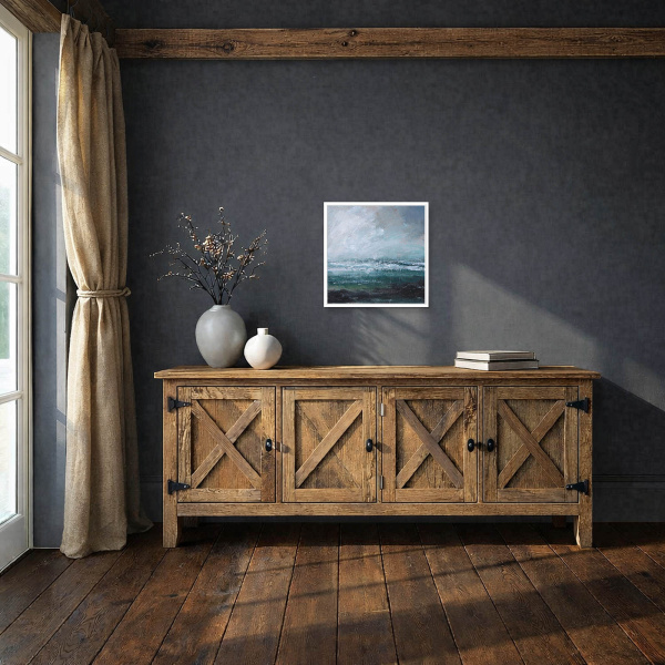 Surf by Frank Lloyd, original painting, in room