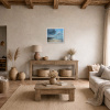 Solace by Frank Lloyd, original painting, in room