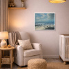 Coastal Breeze by Frank Lloyd, original painting, in room