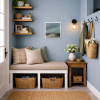 Ocean Air by Frank Lloyd, original painting, in room