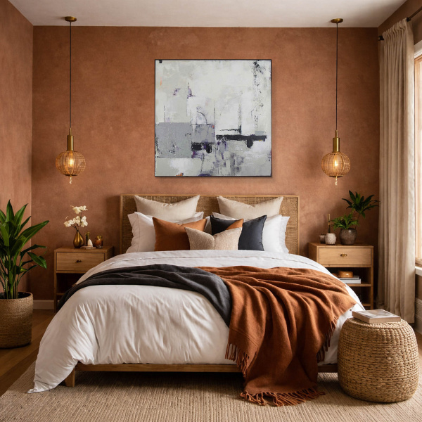 Porto by Marco Ariè, original painting, in room