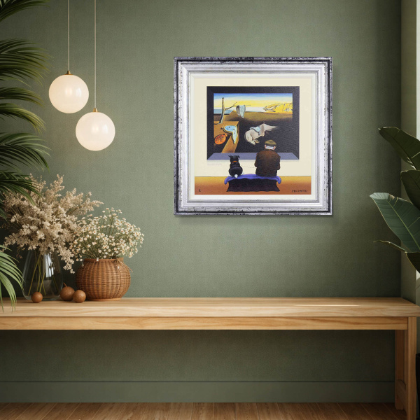Salvador Doolali – Melt by Chris Chapman, limited edition print, in room