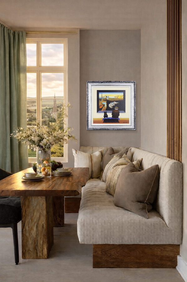 Salvador Doolali – Melt by Chris Chapman, limited edition print, in room