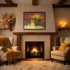 Into The Light (Original) by Hiroko Lewis, original painting, in room