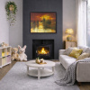 Into The Light (Original) by Hiroko Lewis, original painting, in room