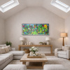 Paradise by Ilenia Rosati, original painting, in room