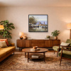View Of Westminster From The South Bank by Henderson Cisz, original painting, in room