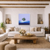 Paradise Beach by Henderson Cisz, original painting, in room