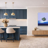 Paradise Beach by Henderson Cisz, original painting, in room