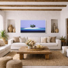 Island Stroll by Henderson Cisz, original painting, in room