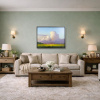 Summer Storm by Ben Payne, original painting, in room